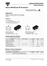 DataSheet BFR193T pdf