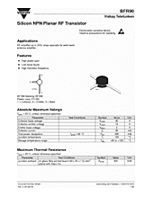 DataSheet BFR90 pdf