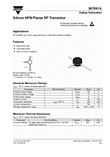 DataSheet BFR91A pdf