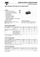 DataSheet BZD27C3V6P pdf