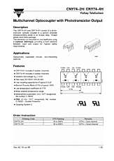 DataSheet CNY74­4H pdf