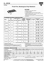 DataSheet CRCW0201 0R pdf