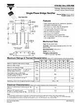 DataSheet KBU6A pdf