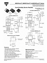 DataSheet MBR25xxCT pdf