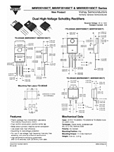 DataSheet MBRB20100CT pdf