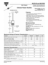 DataSheet MUR140 pdf