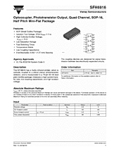 DataSheet SFH6916 pdf