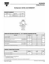 DataSheet Si2302DS pdf