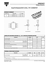 DataSheet SI9945AEY pdf