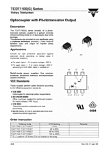 DataSheet TCDT1100 pdf