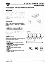 DataSheet TCET110 pdf