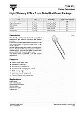 DataSheet TLHR42 pdf