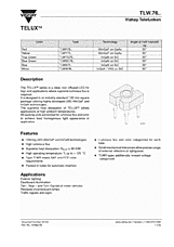 DataSheet TLW76 pdf