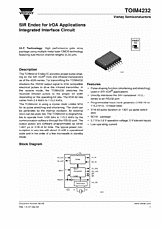 DataSheet TOIM4232 pdf