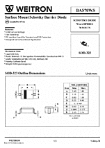 DataSheet BAS70WS pdf