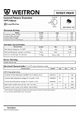 DataSheet MMBT3904W pdf