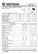 DataSheet PZTA44 pdf