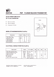 DataSheet 2SA1939 pdf