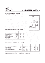 DataSheet 2SC1413A pdf