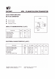 DataSheet 2SC3907 pdf
