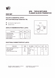 DataSheet 2SD1397 pdf