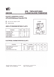 DataSheet 2SD1556 pdf
