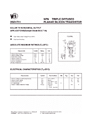 DataSheet 2SD1711 pdf