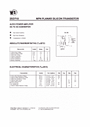 DataSheet 2SD718 pdf