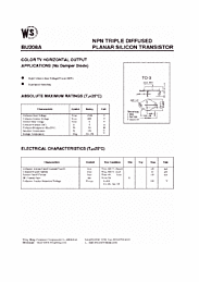 DataSheet BU208A pdf
