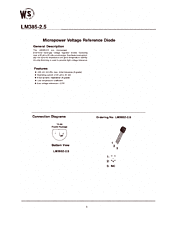 DataSheet LM385Z-2.5 pdf