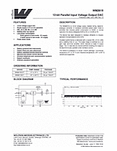 DataSheet WM2619 pdf