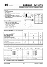 DataSheet BAT42WS pdf