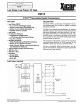 DataSheet X9315 pdf