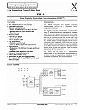 DataSheet X9418 pdf