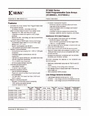 DataSheet XC3020A pdf