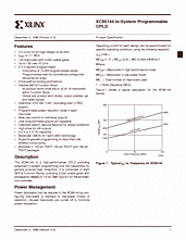 DataSheet XC95144 pdf