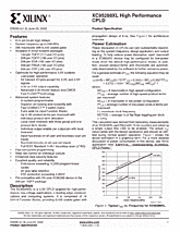 DataSheet XC95288XL pdf