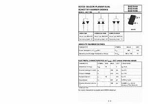 DataSheet BAS70-05 pdf