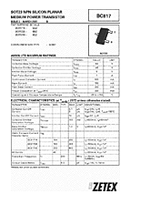 DataSheet BC817 pdf