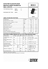 DataSheet BCX17 pdf