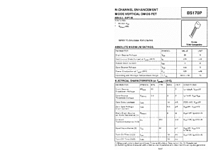 DataSheet BS170P pdf