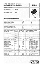 DataSheet BSR33 pdf