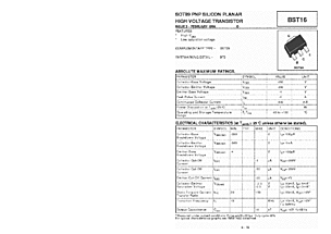 DataSheet BST16 pdf