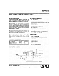 DataSheet ZXFV4583 pdf