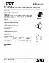 DataSheet ZXT13N15DE6 pdf