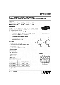 DataSheet ZXTDB2M832 pdf